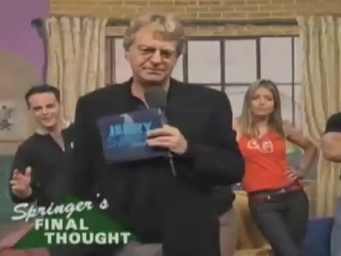 CHUMS: Jerry Springer