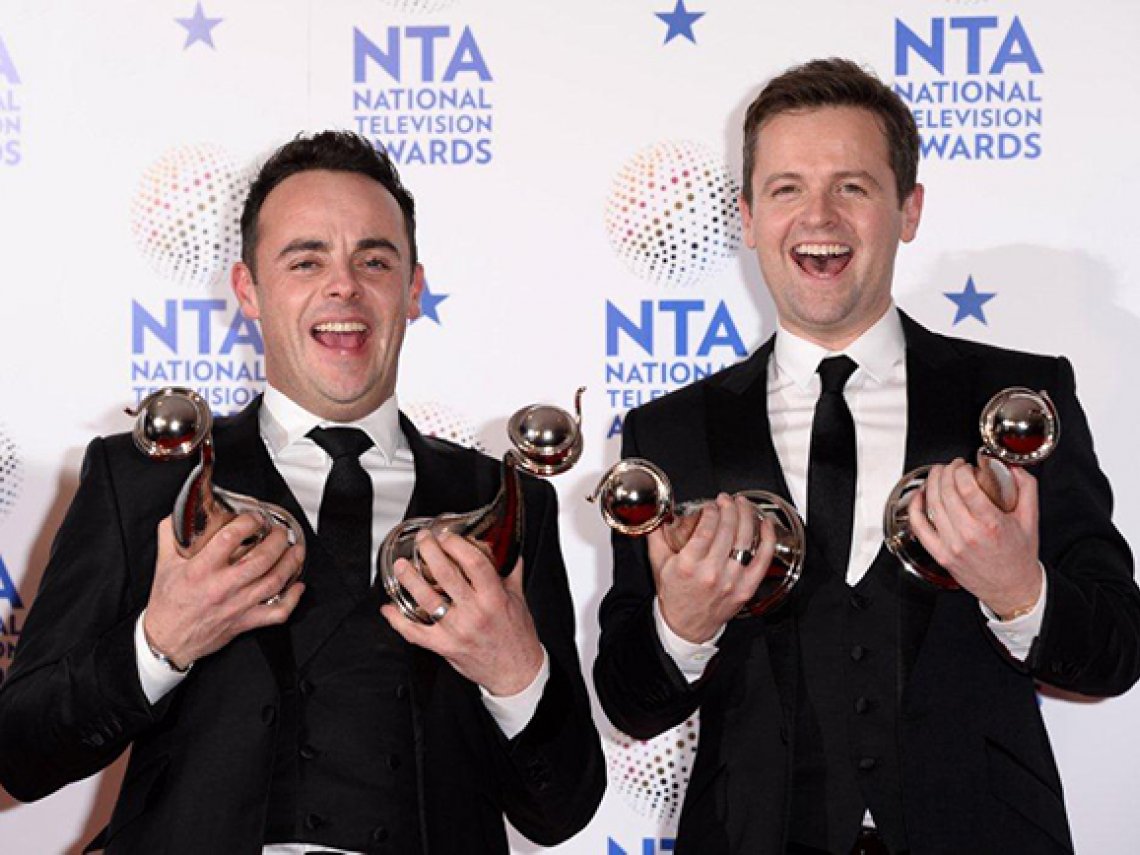 Just... WOW! Ant & Dec receive Landmark Award at the NTAs