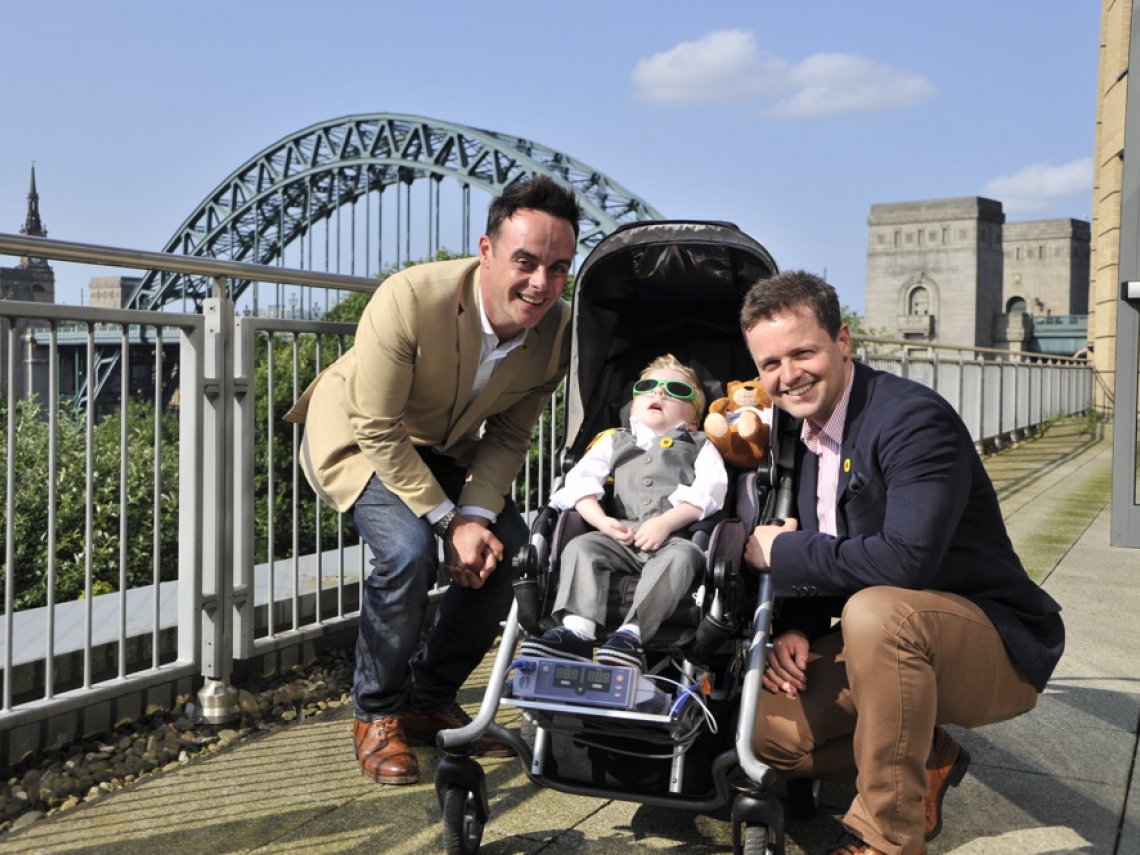 Ant & Dec get back on home turf