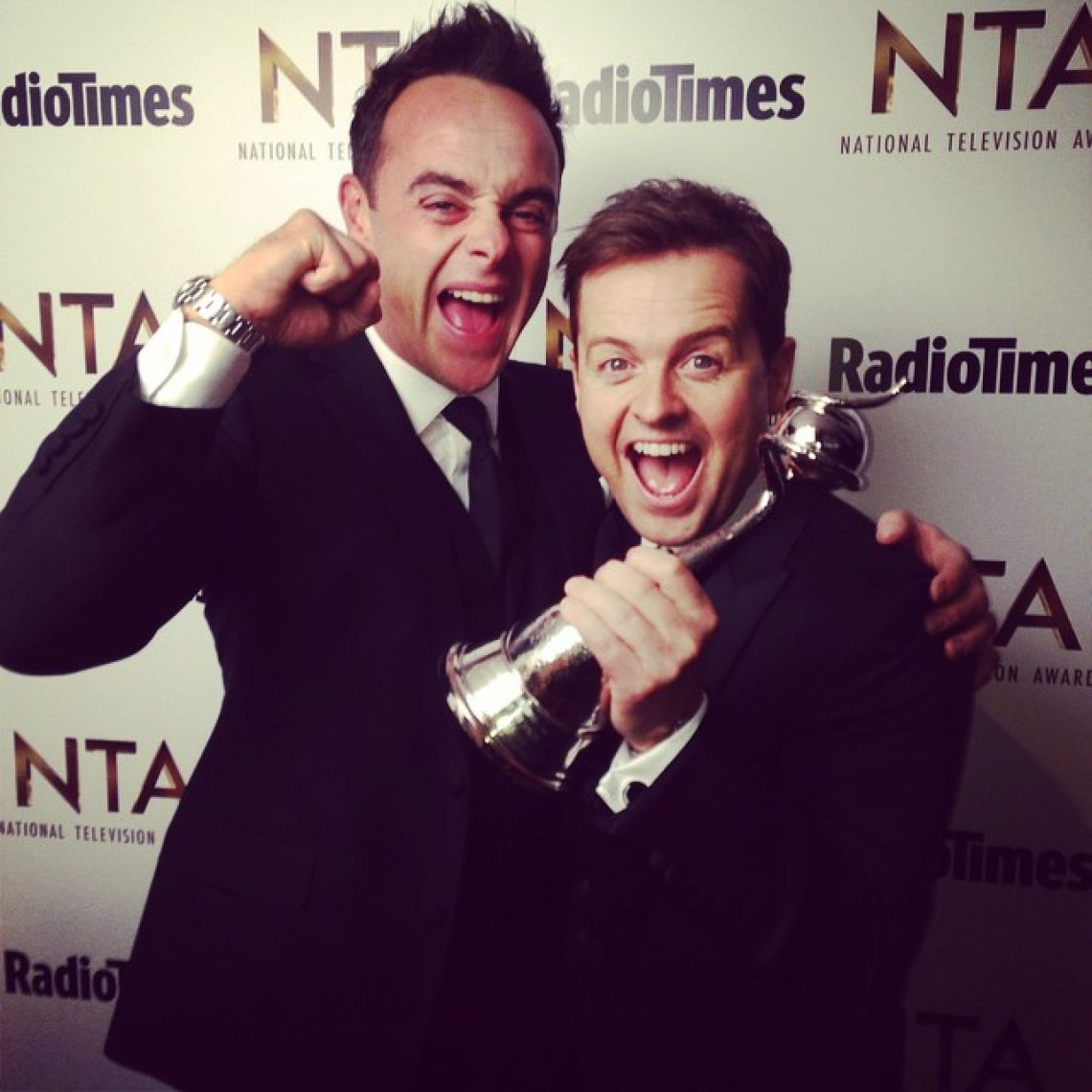 Ant & Dec take home 14th consecutive National Television Award