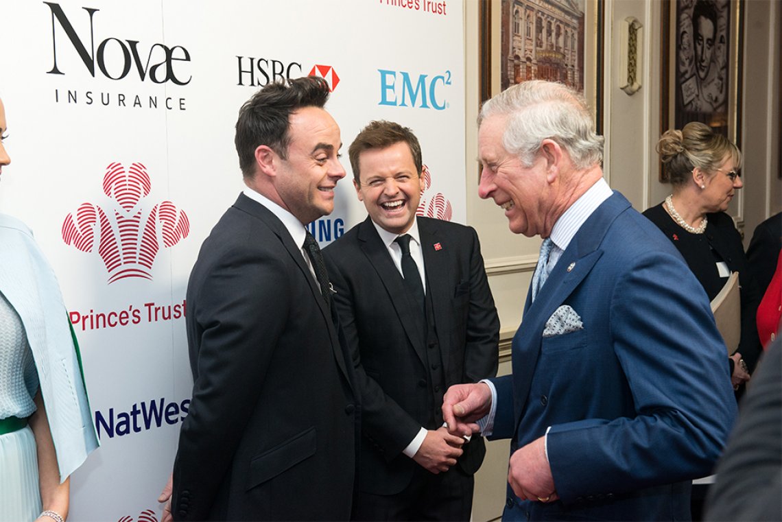 Ant & Dec celebrate inspiring young lives at The Prince's Trust Awards.