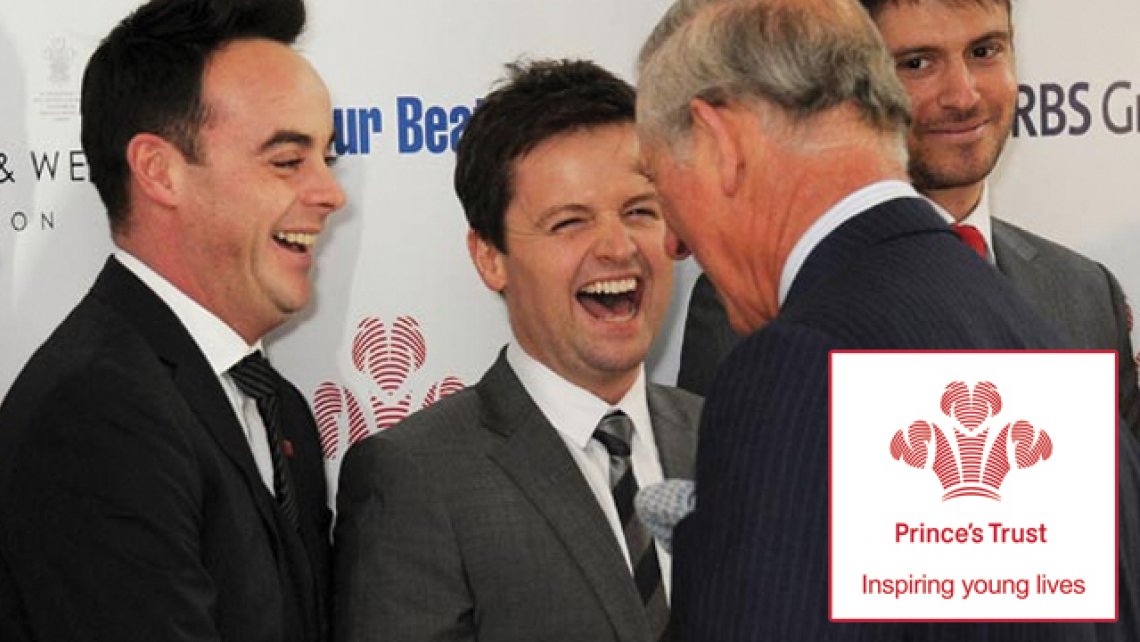 Ant and Dec celebrate Prince's Trust success