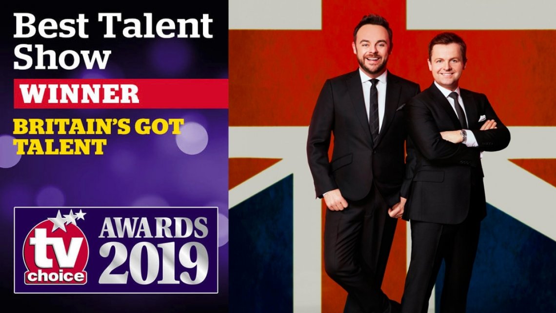 Ant & Dec's TV Choice double whammy 