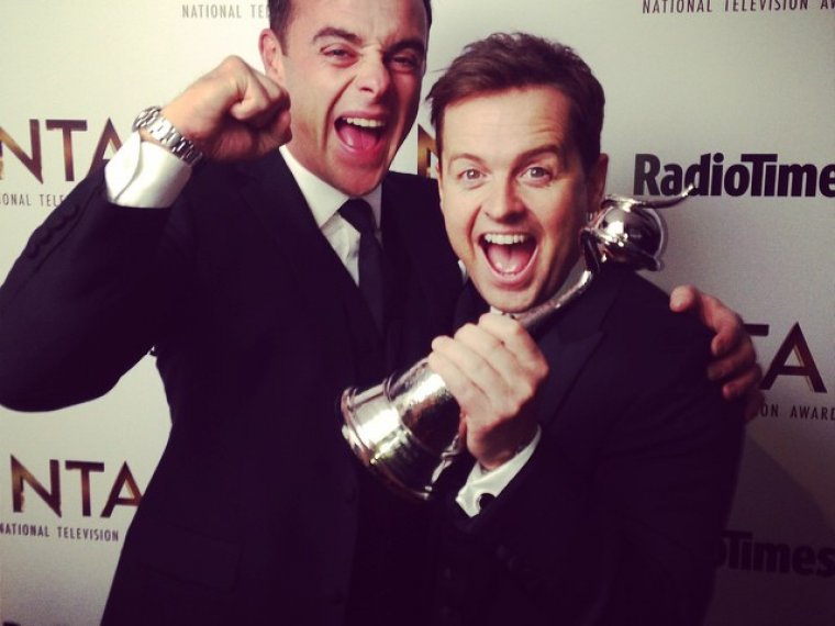 Ant & Dec take home 14th consecutive National Television Award