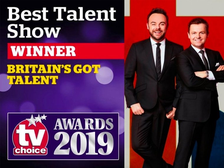 Ant & Dec's TV Choice double whammy 