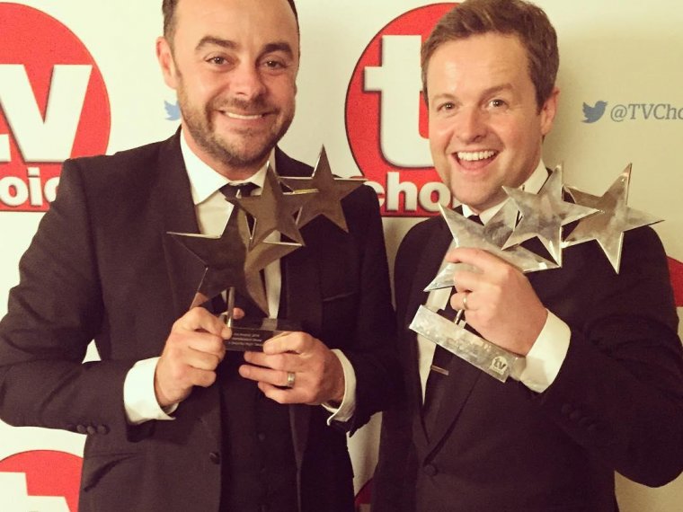 Ant & Dec's TV Choice double-whammy