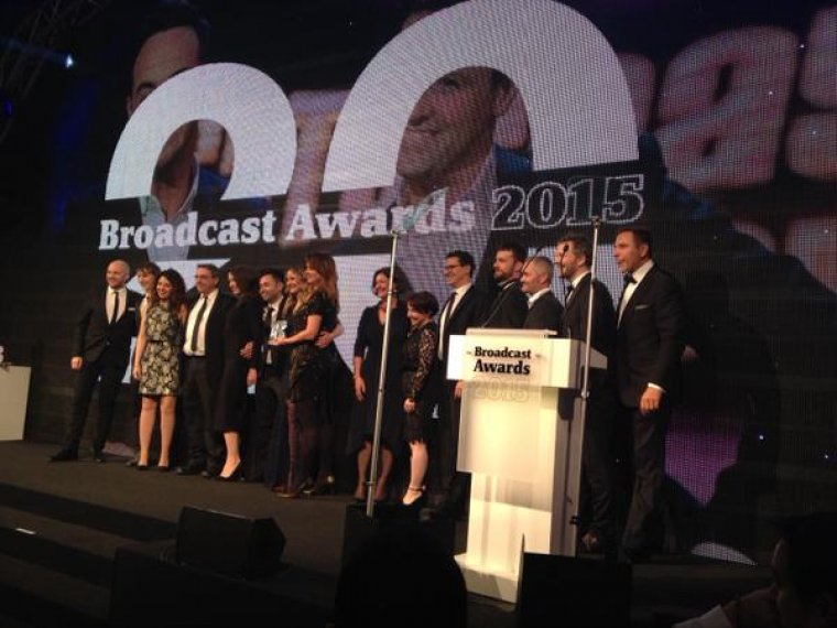 The boys bag a Broadcast Award