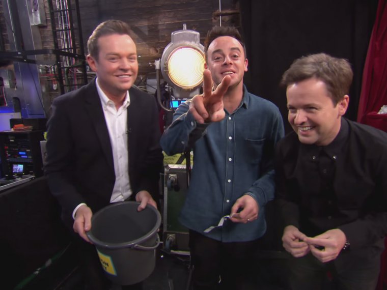 What does The Question Bucket have in store for Ant and Dec?