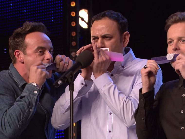 Ant and Dec get in on the act