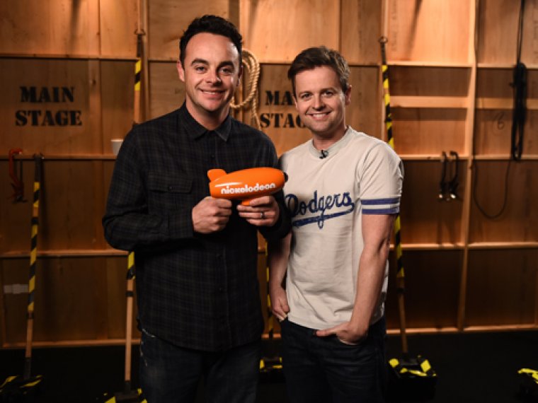 Nickelodeon slimes 'UK TV Legends' Ant & Dec!