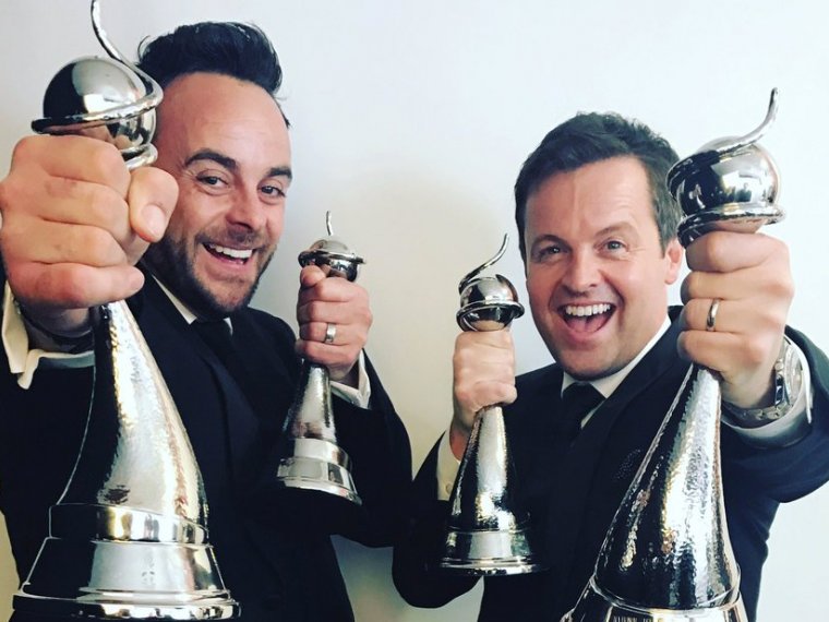 Ant & Dec nominated for Best Presenter for 20th year in a row