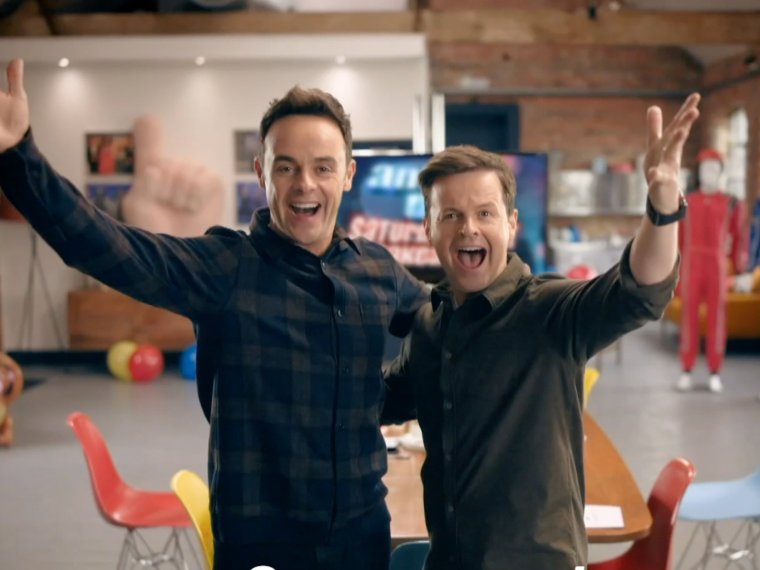 The best Takeaway ever? Ant & Dec can-can deliver!
