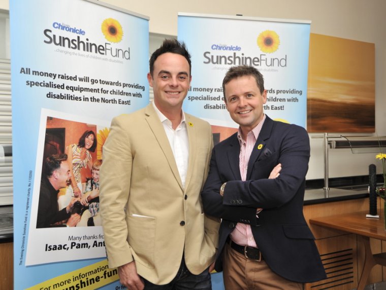 Ant & Dec get back on home turf