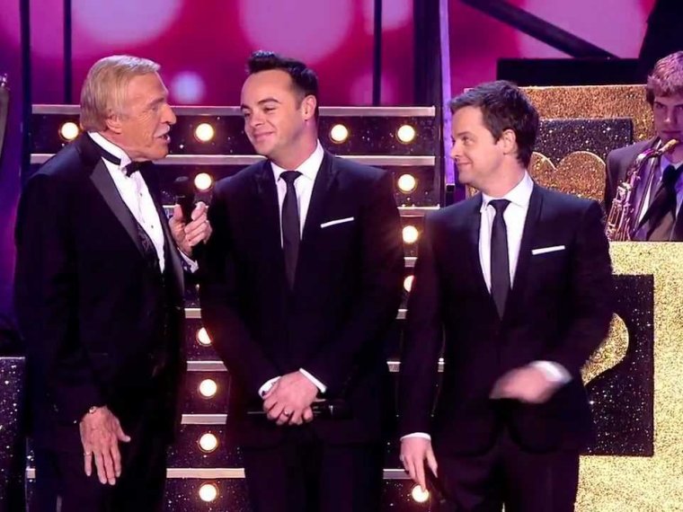 Opening song at The National Television Awards with Brucie!
