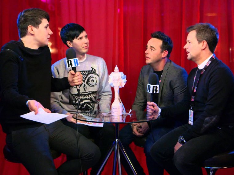 BRIT Awards 2015: Dan & Phil Meet Ant & Dec