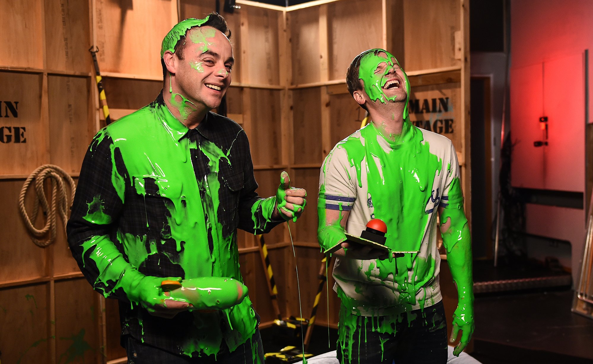 Nickelodeon slimes 'UK TV Legends' Ant & Dec!